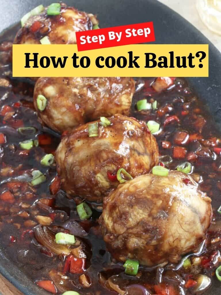 how to cook balut