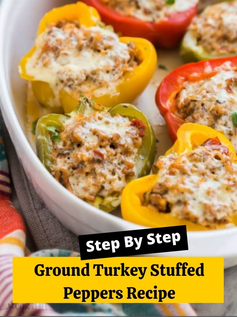 Ground Turkey Stuffed Peppers Recipe