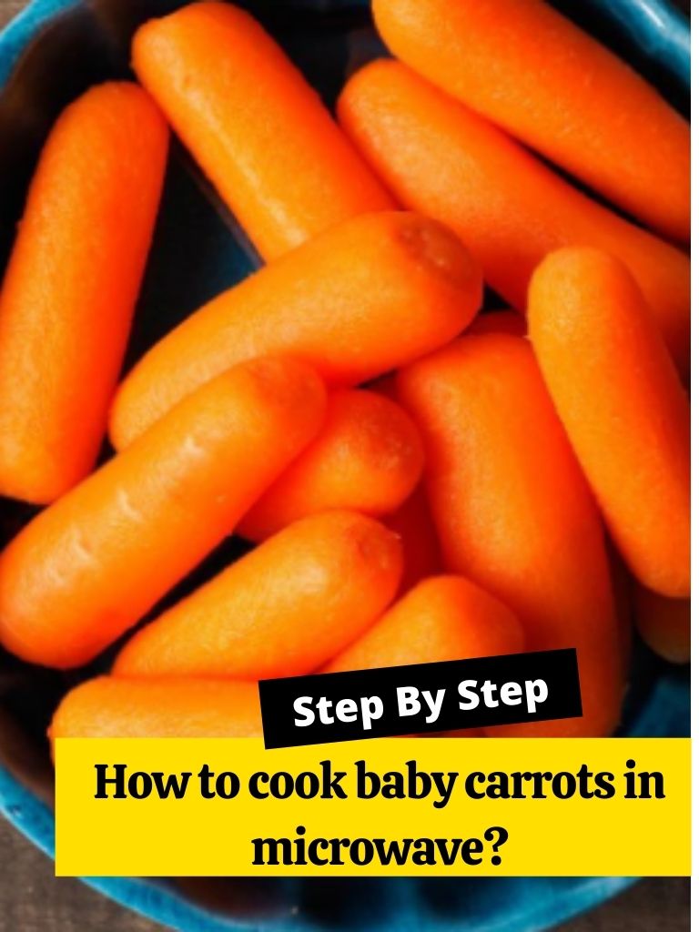 How to cook baby carrots in microwave?