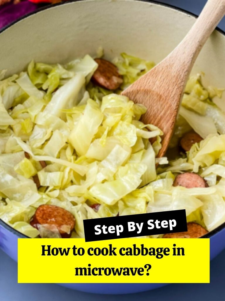 How to cook cabbage in microwave?