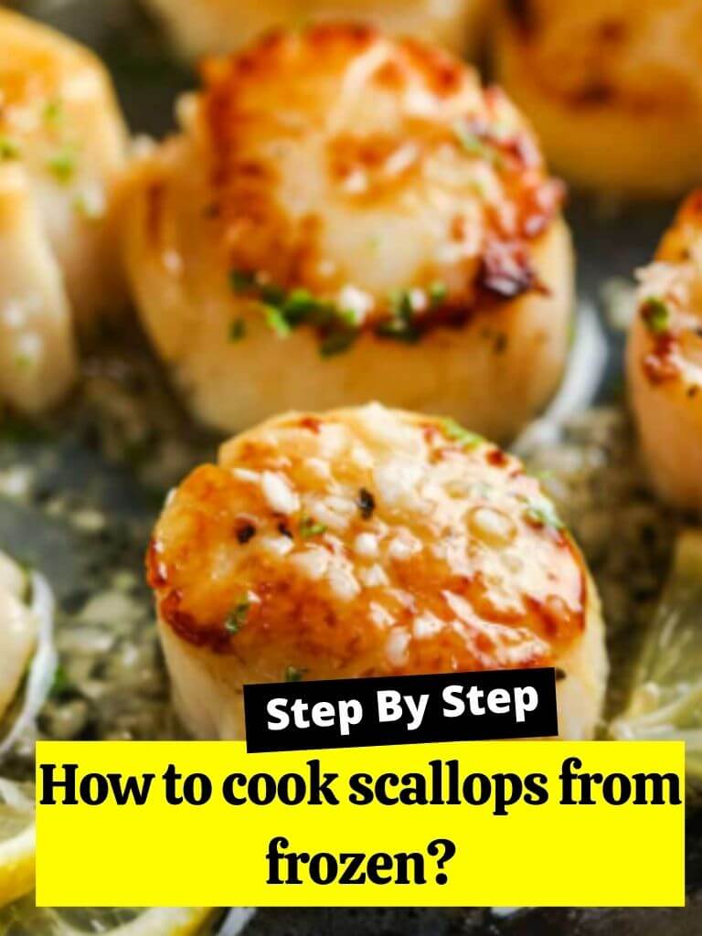 How to cook scallops from frozen?