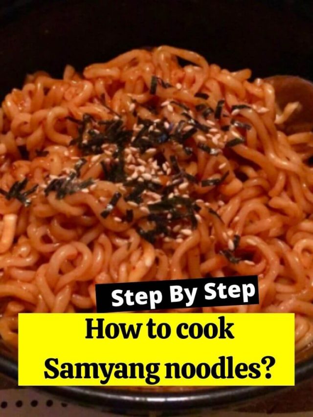 How To Cook Samyang Noodles How To Cook Guides