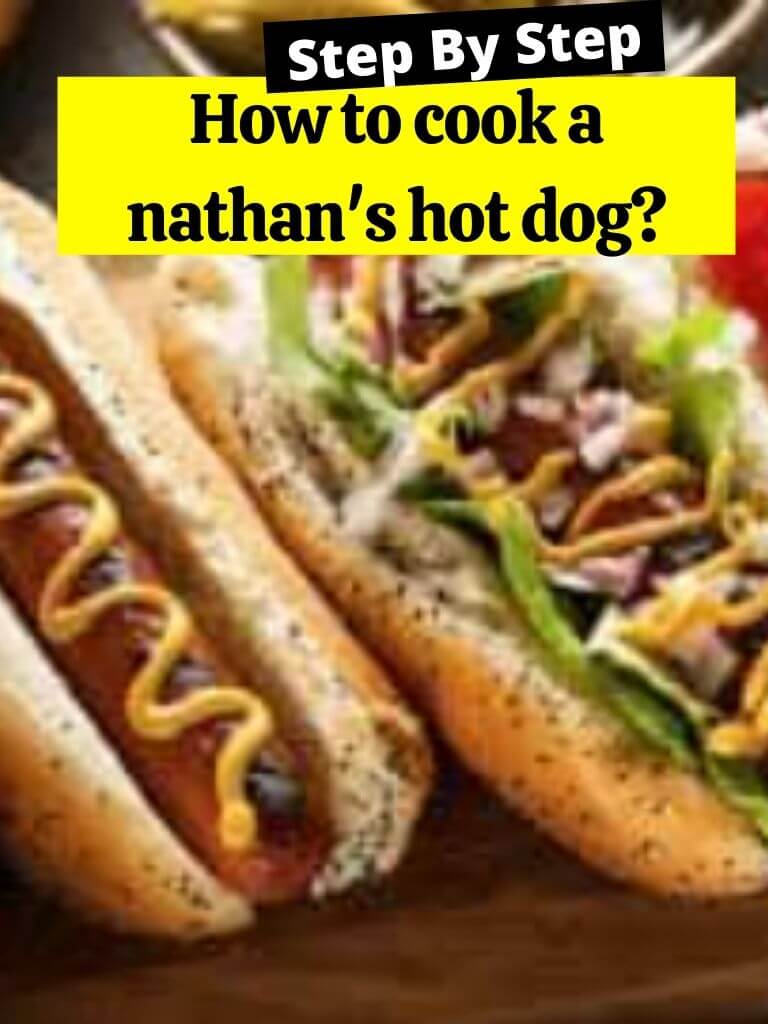 How to cook a nathan's hot dog?