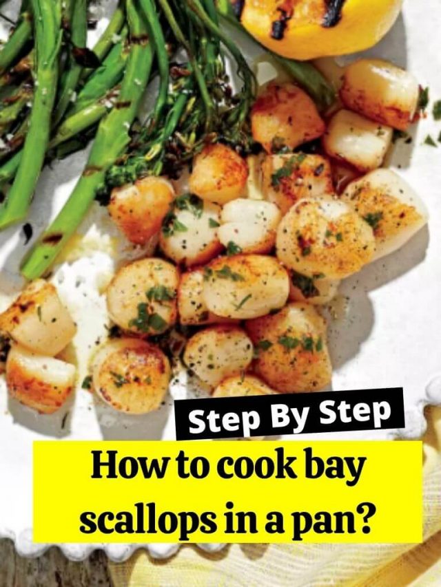 How to cook bay scallops in a pan? - How to Cook Guides