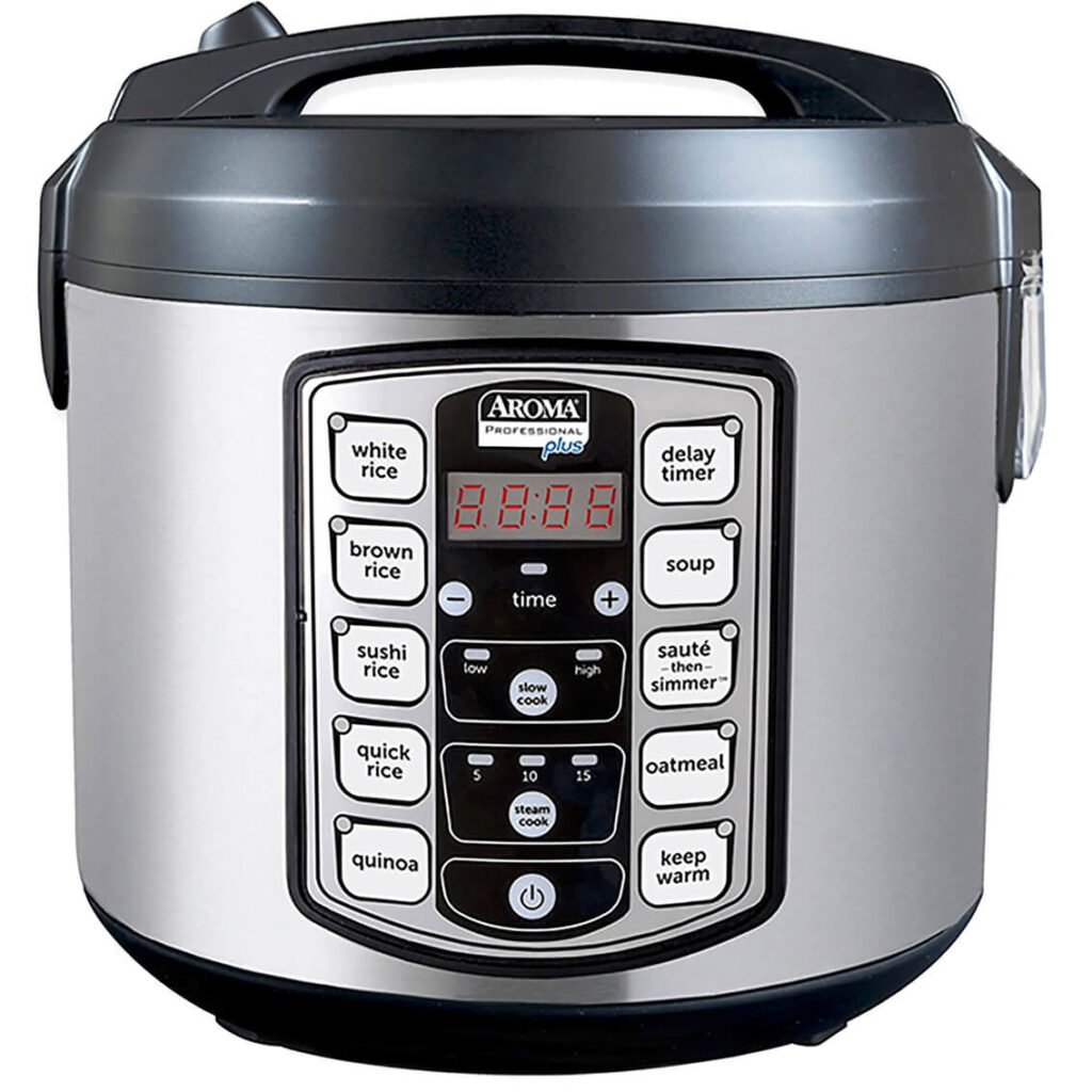 how to make rice in aroma rice cooker